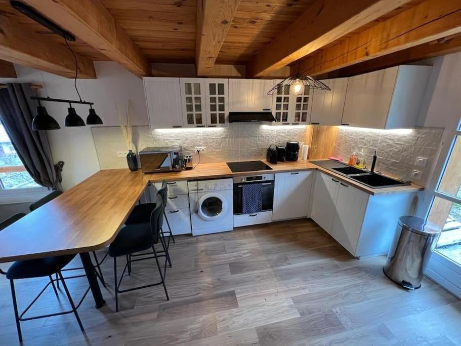 Appart Duplex Chalet Plein Sud Feissons-sur-Salins Екстериор снимка
