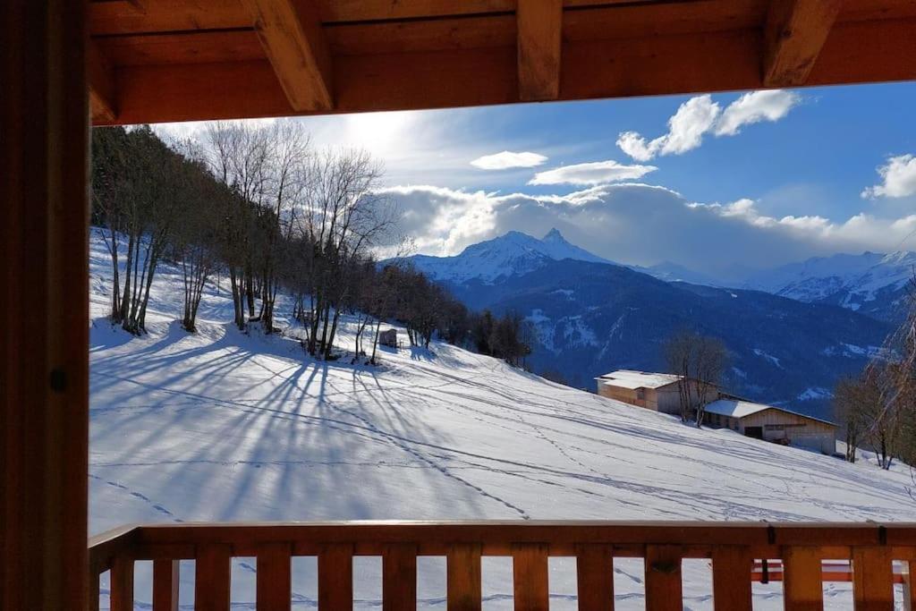 Appart Duplex Chalet Plein Sud Feissons-sur-Salins Екстериор снимка